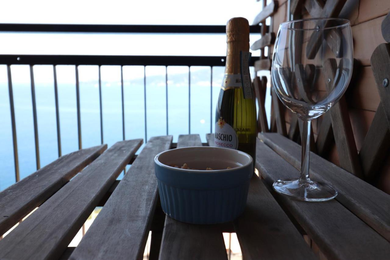 Una Conchiglia Sul Mare Attico Vista Portofino Apartment Zoagli Exterior foto