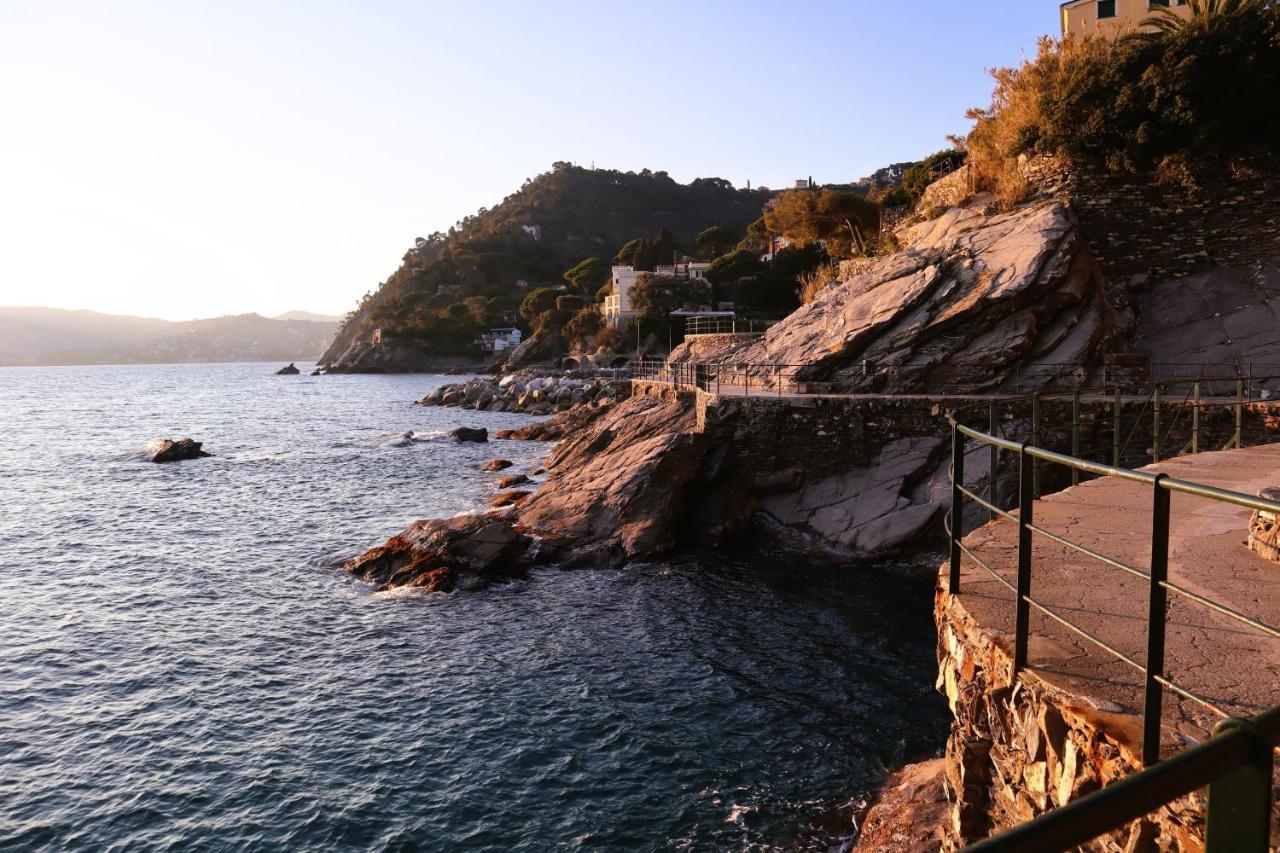 Una Conchiglia Sul Mare Attico Vista Portofino Apartment Zoagli Exterior foto