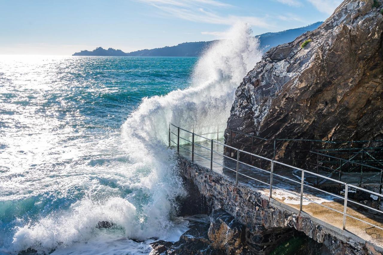 Una Conchiglia Sul Mare Attico Vista Portofino Apartment Zoagli Exterior foto